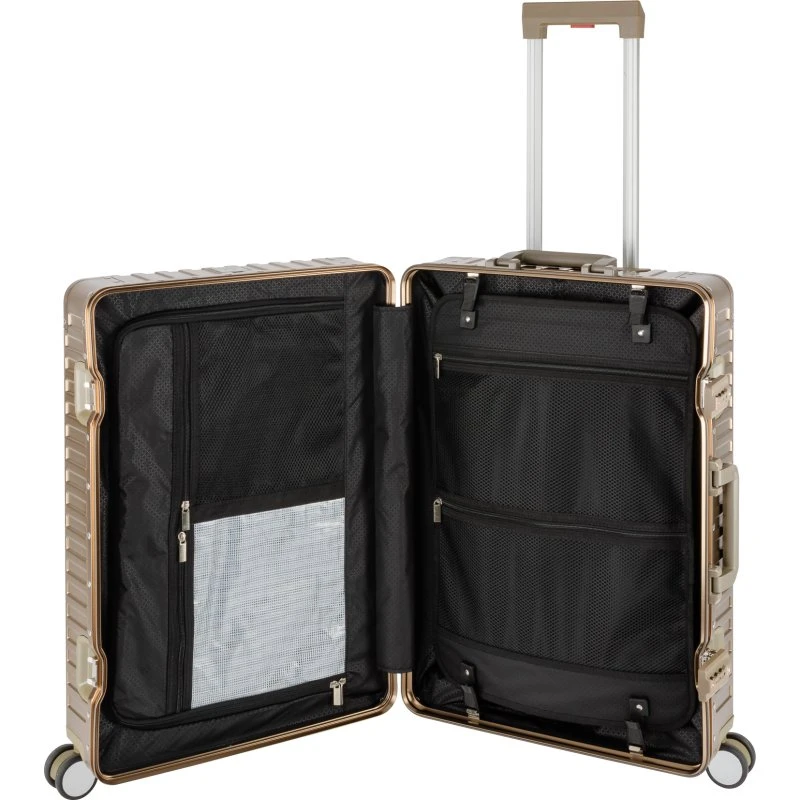 Travelhouse® Tokyo Aluminium Reisekoffer 66 cm, 4.6 kg