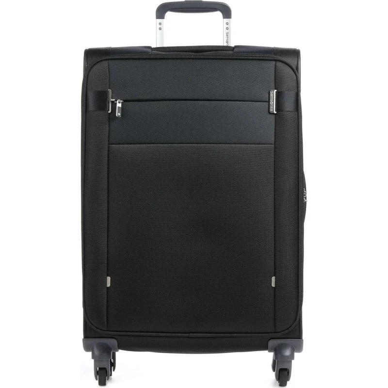 Samsonite Citybeat Spinner L 78 cm – 4-Rollen Trolley, Schwarz
