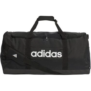 Adidas LINEAR Duffel Sporttasche L 65,5L Schwarz/Weiß