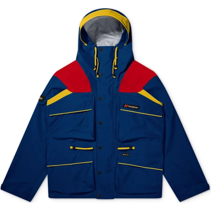 Berghaus Trango Gore-Tex Jacke Wasserdicht Unisex Blau/Rot