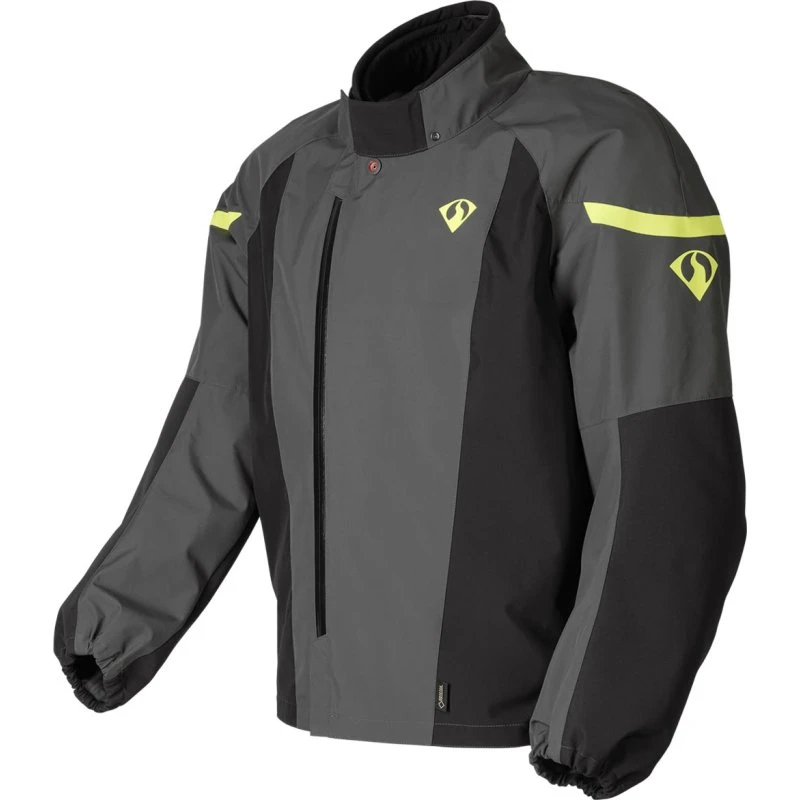 Stadler Stormy GTX Regenjacke Grau-Schwarz