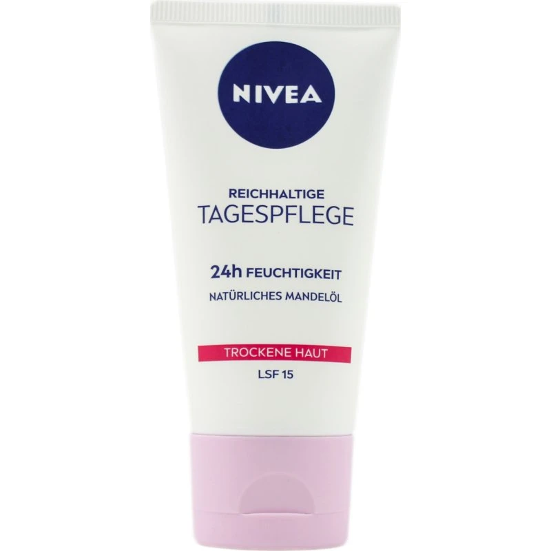 NIVEA 24h Feuchtigkeitscreme LSF 15 50 ml