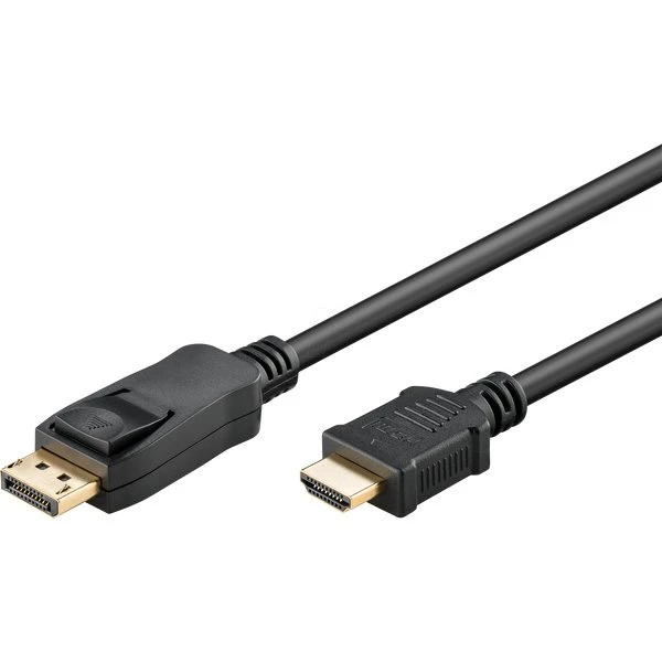 Goobay DP 1.2 auf HDMI 2.0 A, 1 m, 4K@60Hz