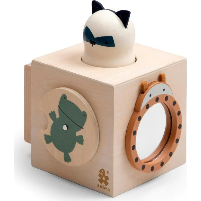 Sebra Entdeckerwürfel Woodland aus Holz