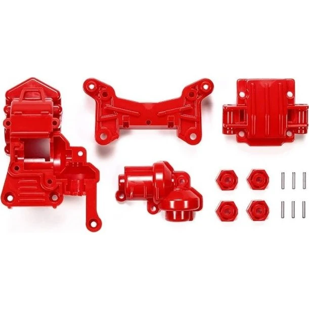 Tamiya A-Plate DTM 02 Getriebegehäuse vorn Rot