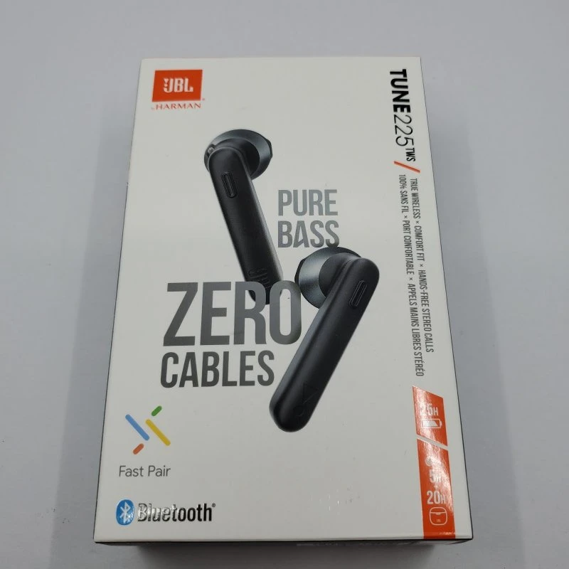 JBL Tune 225TWS Ghost Black True Wireless