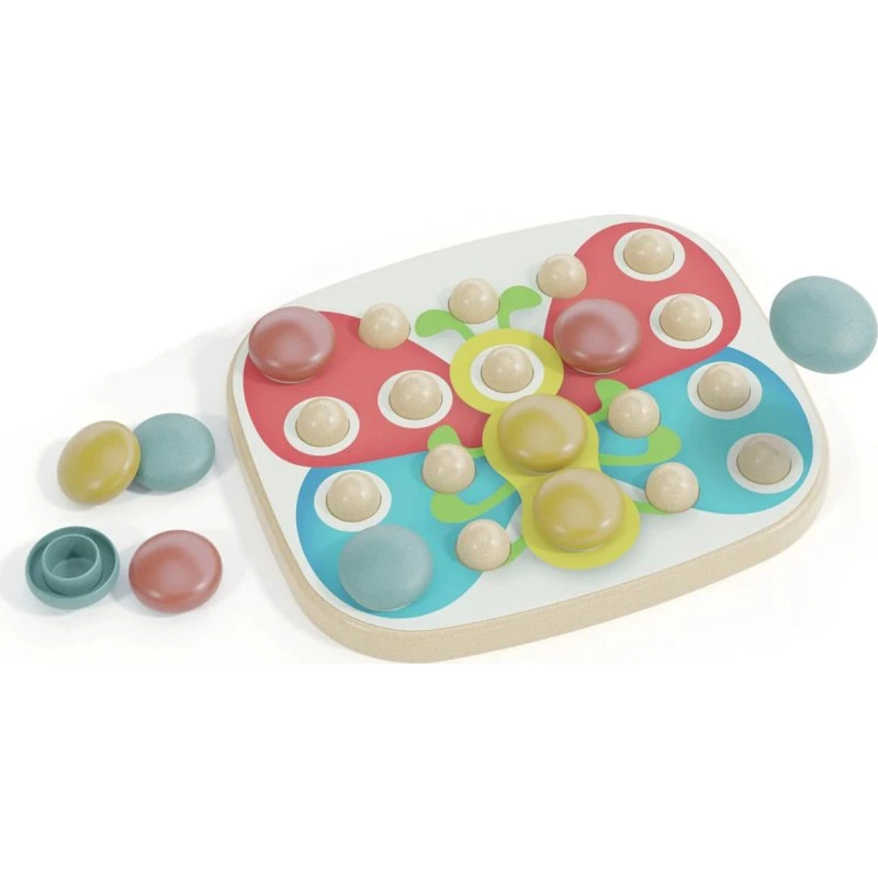 Quercetti Play Bio Fantacolor Baby Mosaik, 28 Teile