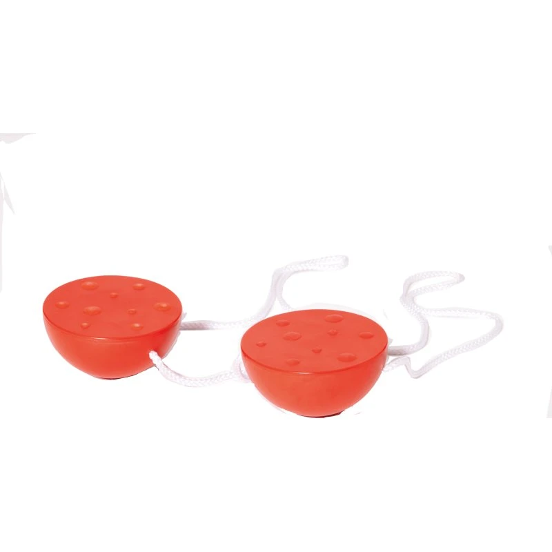 Gonge® Halbkugelstelzen, 1 Paar, rot, ab 5 Jahren