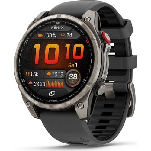 Garmin fēnix 8 Pro 47 mm AMOLED Smartwatch Graphit/Titan