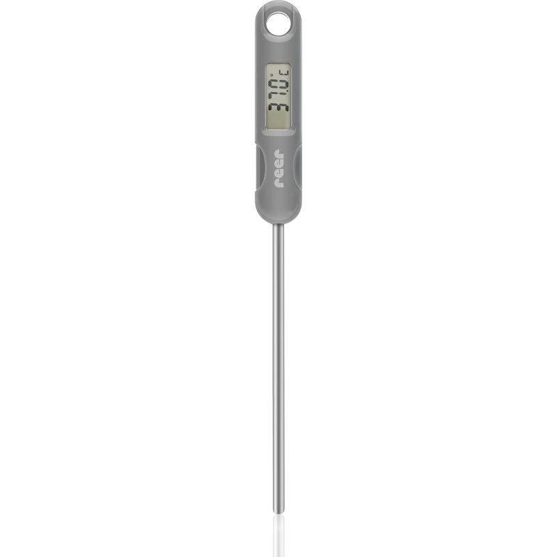 Reer FoodTemp Digitales Flaschenthermometer Grau