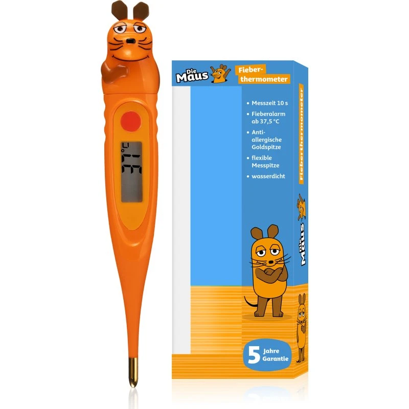 DieMaus 3D-Fieberthermometer für Kinder