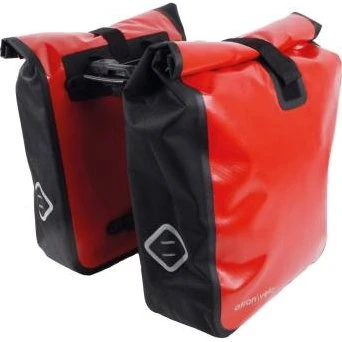 AtranVelo Travel AVS Einzeltasche 24L schwarz/rot
