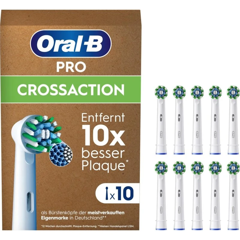 Oral-B Pro CrossAction Bürstenköpfe 10 Stück