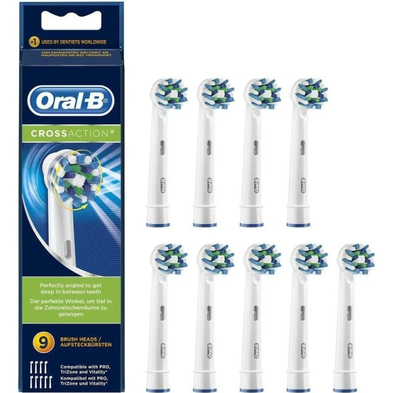 Oral-B CrossAction Aufsteckbürsten 9 Stück