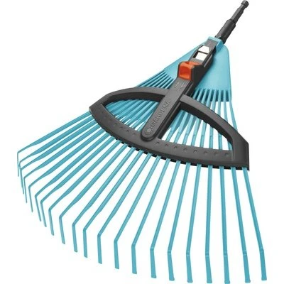 GARDENA Verstellbesen Combisystem Kunststoff, 52 cm, türkis/schwarz