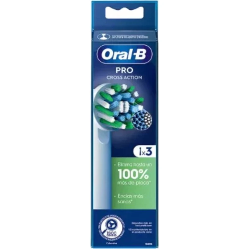 Oral-B Cross Action Ersatzbürstenkopf x3