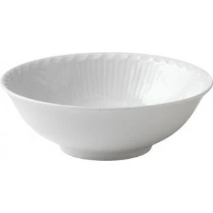 Royal Copenhagen Weiße Halbspitze Schale 35 cl