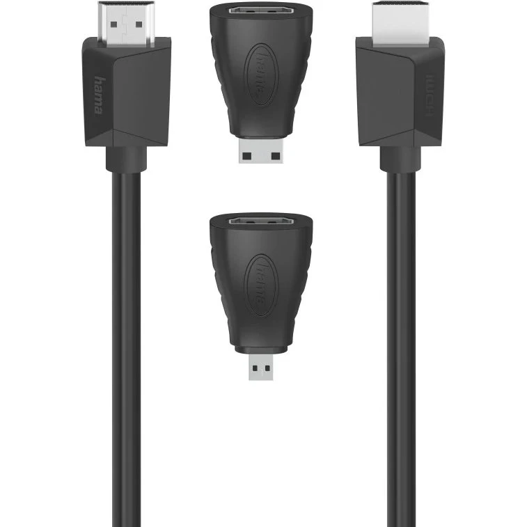 Hama 18 Gbit/s HDMI Kabel 1,5 m schwarz