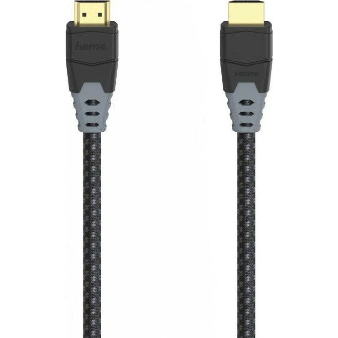 Hama 8K HDMI-Kabel 1,5m vergoldet schwarz
