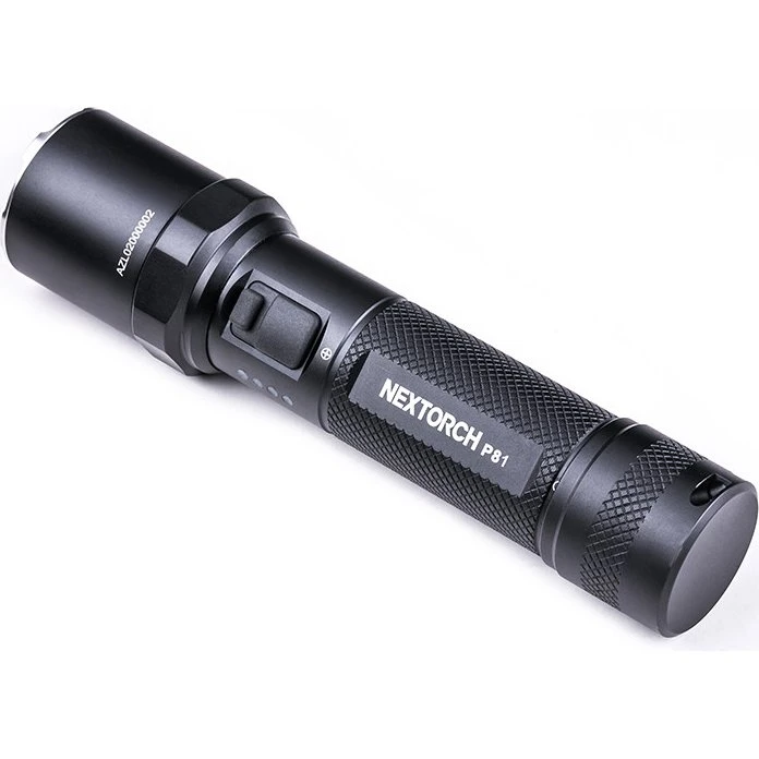 Nextorch P81 2600 Lumen taktische LED-Taschenlampe schwarz