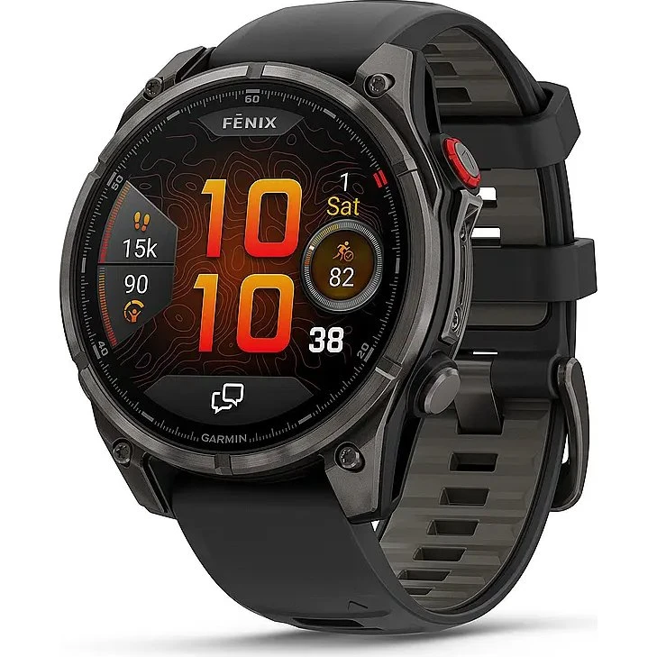 Garmin fenix 8 Pro 51mm AMOLED Sapphire Schwarz/Titan DLC