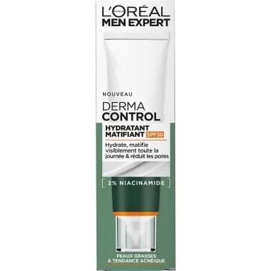 L'Oréal Paris Men Expert Derma Control Mattierende Feuchtigkeitscreme SPF30 40 ml