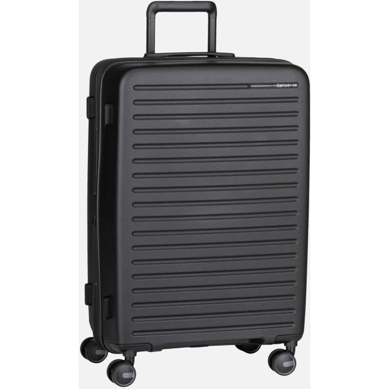 Samsonite RestackD Spinner 75 cm erweiterbar, Schwarz