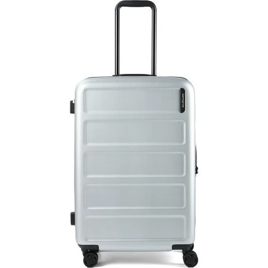 Samsonite Quadrix 4-Rollen Trolley 68 cm silber