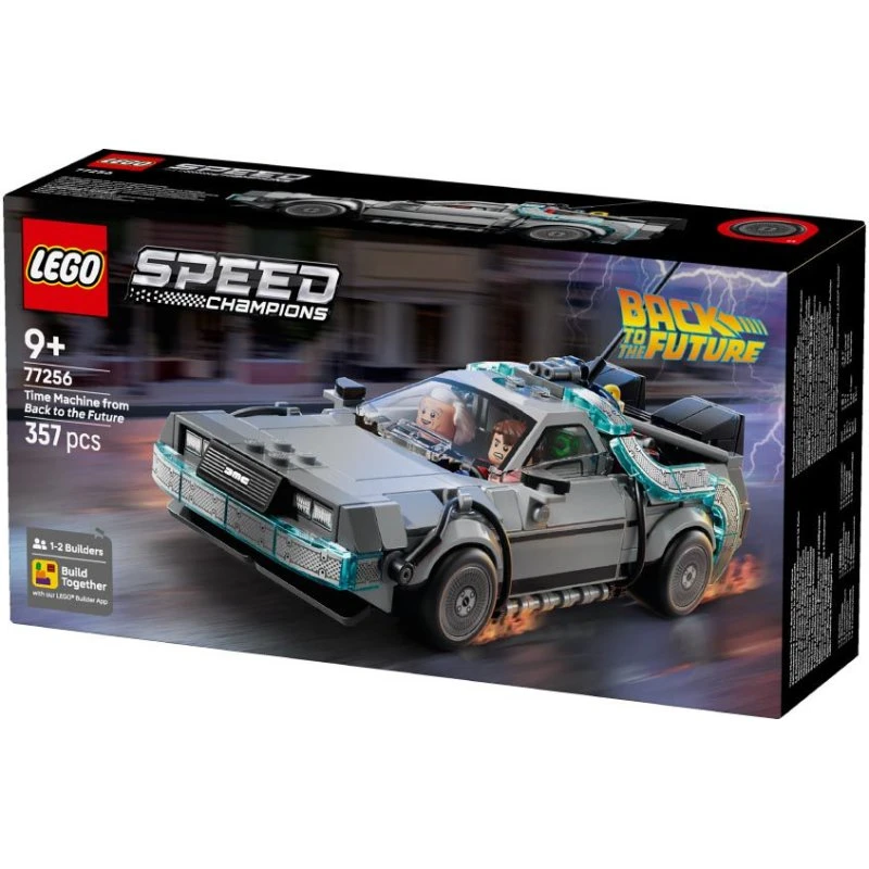 LEGO Speed Champions Zeitmaschine aus Zurück in die Zukunft (77256)