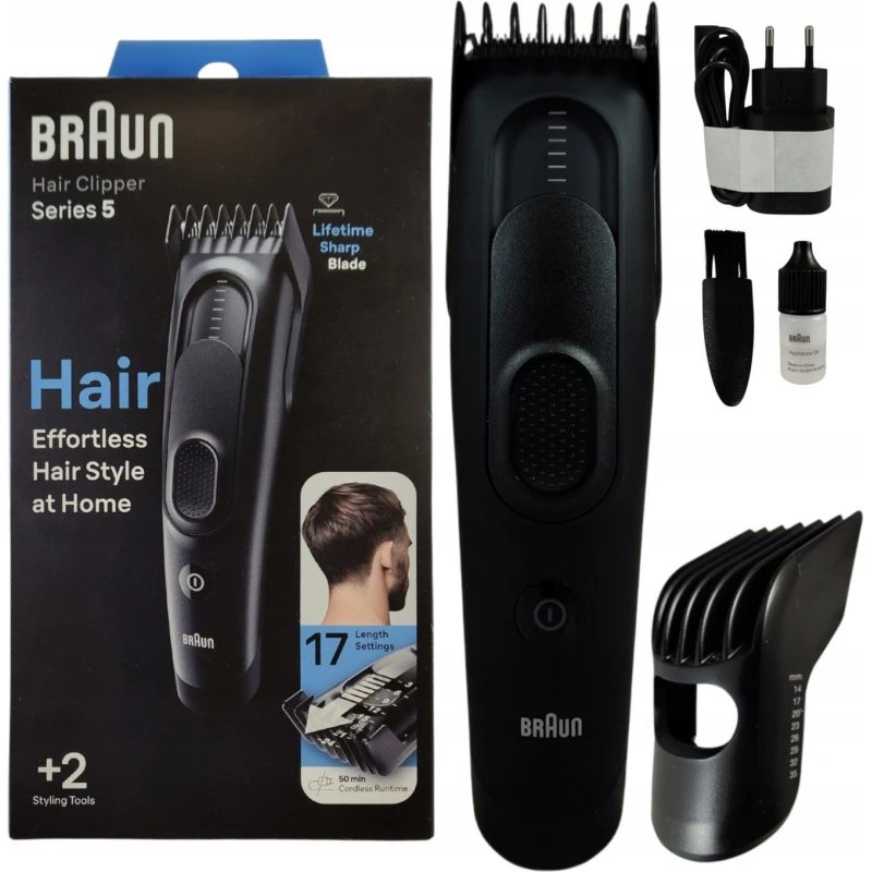 Braun HC 5330 Haarschneider, Schwarz