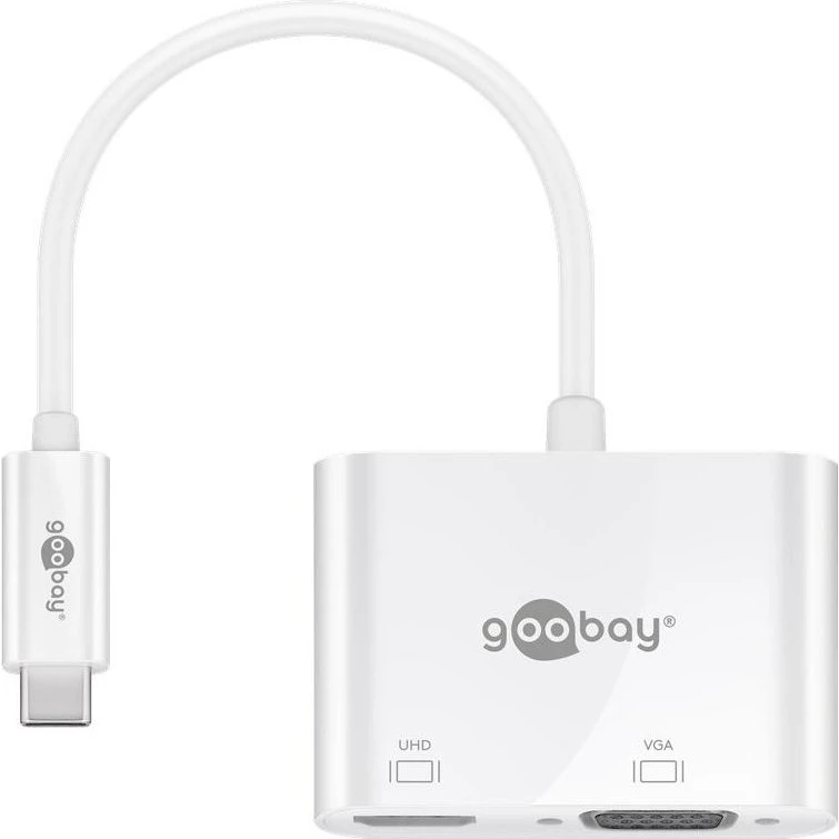Goobay USB-C HDMI+VGA Multiport-Adapter