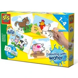 SES Creative Malen mit Wasser – Bauernhoftiere