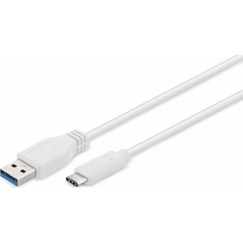Goobay USB-C auf USB-A 0,5 m weiß