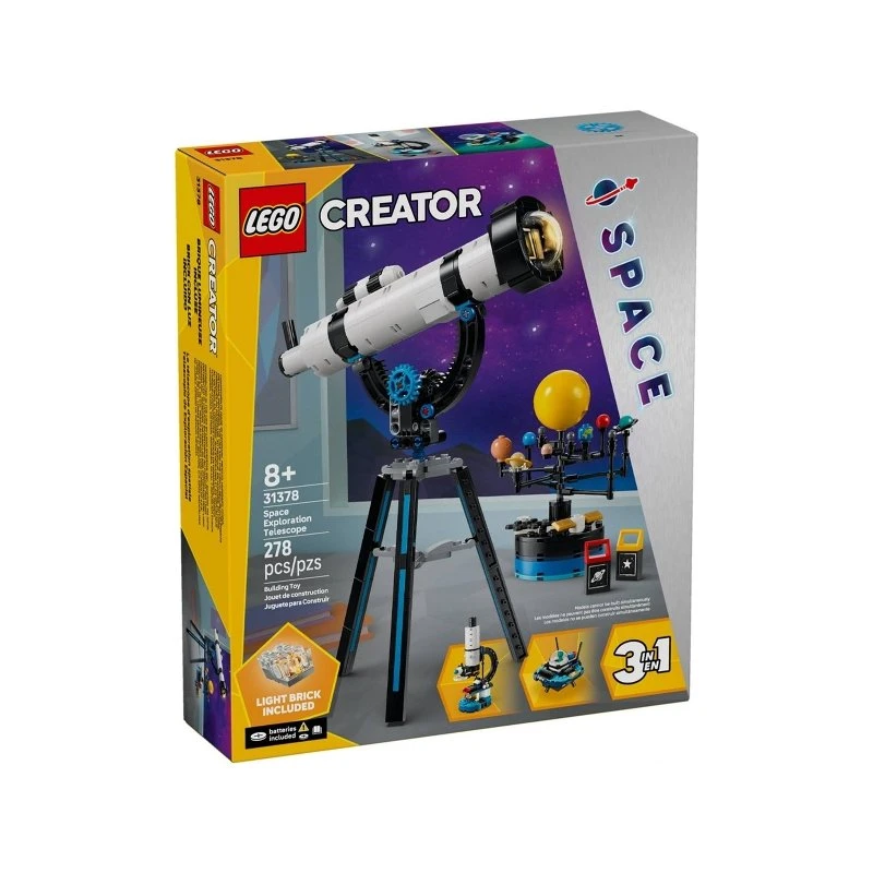 LEGO® Creator 31378 Weltraumteleskop 3-in-1