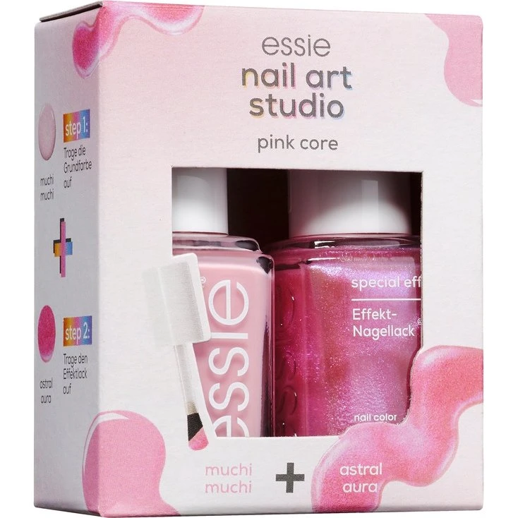 essie Nail Art Studio Set – Hochwertiger Nagellack mit Mikropigmenten