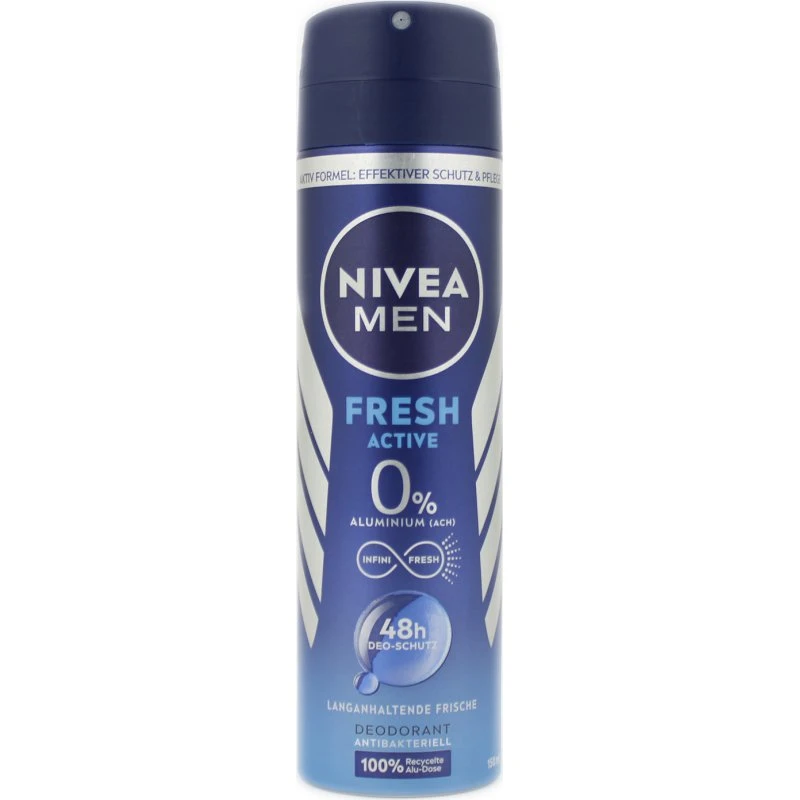 Nivea Men Fresh Active 48h Deo Spray 150ml