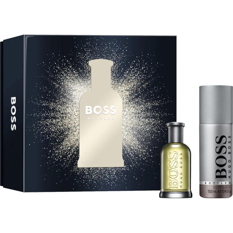 Hugo Boss Bottled Eau de Toilette 50ml & Deo 150ml Set