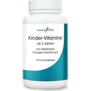 natura felix Kinder-Vitamine 120 Lutschtabletten