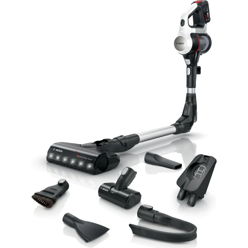 BOSCH BKS711MTB Unlimited 7 Akku-Stielsauger Weiß/Silber