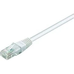 Goobay CAT 6 Patchkabel U/UTP weiß 15 m