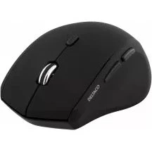 Deltaco Wireless-Maus 1600 DPI, 6 Tasten, USB-Nano-Empfänger, schwarz