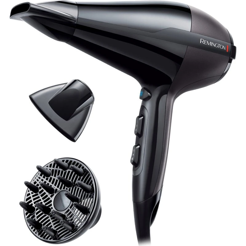REMINGTON Haartrockner Pro-Air Compact AC5912 mit Ionen & Aufsätzen