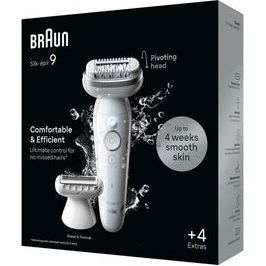 Braun Silk-epil 9 9-041 Epilierer weiß