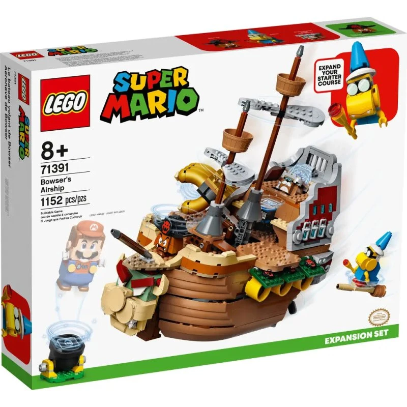 LEGO® Super Mario™ 71391 Bowsers Luftschiff – Erweiterungsset