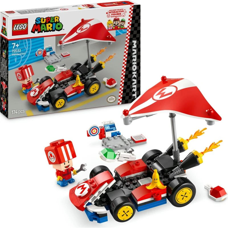 LEGO Super Mario: Mario Kart – Standard-Kart (72032, 174 Teile)