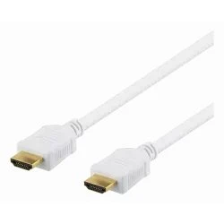 deltaco High-Speed-HDMI-Kabel 15 m, 4K UHD, weiß