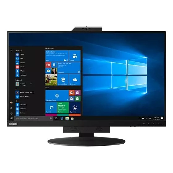 Lenovo ThinkCentre Tiny-in-One 27 27" WQHD Schwarz