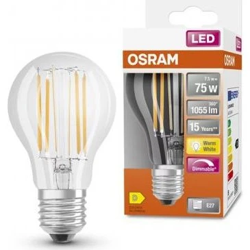 OSRAM Superstar E27 LED Filament 7,8W warmweiß dimmbar