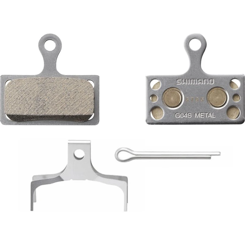Shimano G04Ti Scheibenbremsbeläge Metall Titan 1 Paar