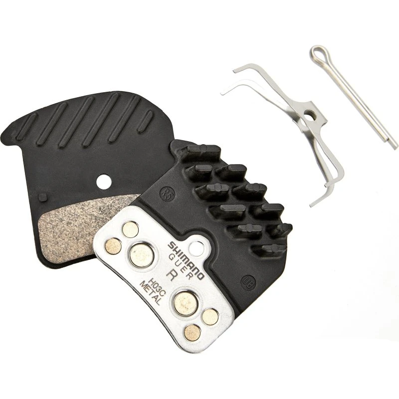 Shimano H03C Metallbremsbeläge mit Kühlrippen